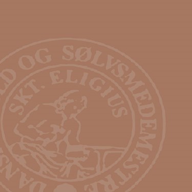 Danske guld og sølvsmedemestre emblem baggrund